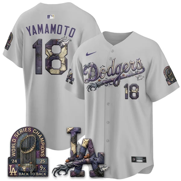 LAD Nightmare Edition Vapor Jersey - Stitched